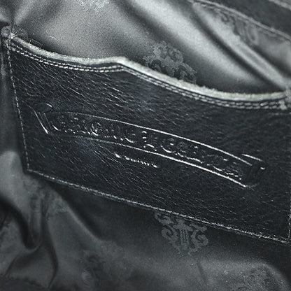 CHROME HEARTS ADAMS BS Flare Leather Handbag Size ONE SIZE