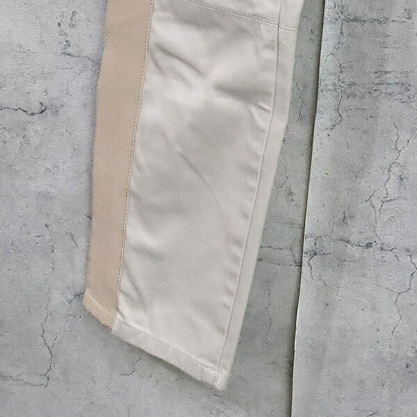 Louis Vuitton Side Panel Cotton Pants White Beige Size 34