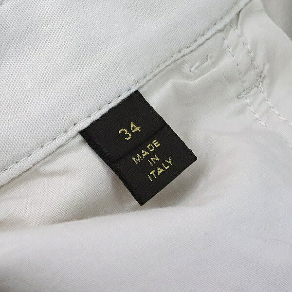 Louis Vuitton Side Panel Cotton Pants White Beige Size 34