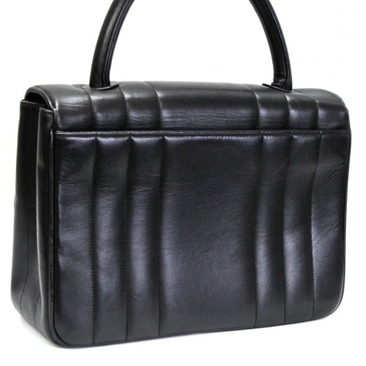 CHANEL Mademoiselle Top Lambskin Handbag Size ONE SIZE