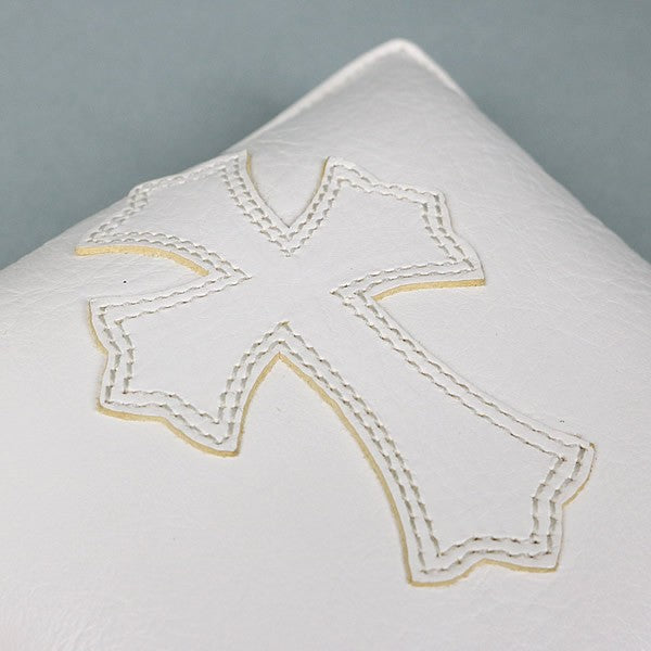 CHROME HEARTS White Leather Paperweight