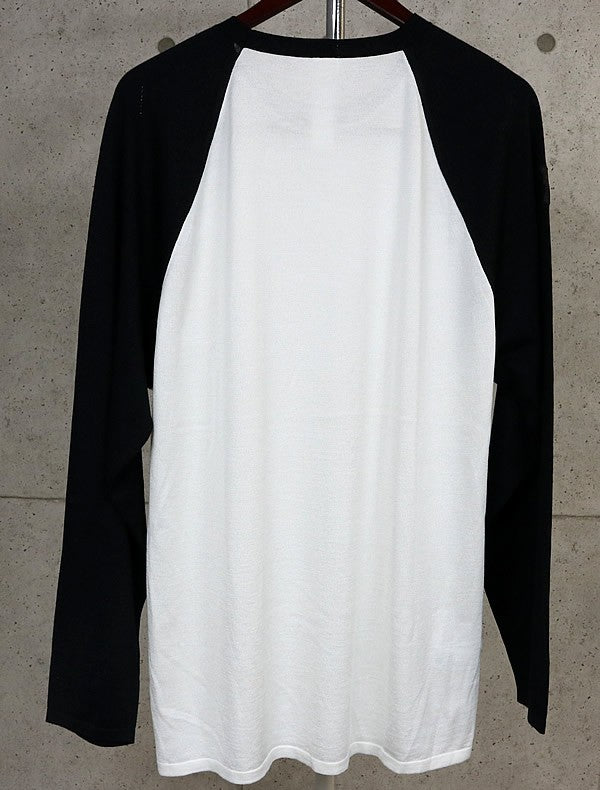 CHROME HEARTS Y NOT Cross Patch Long Sleeve Tee White Size XL