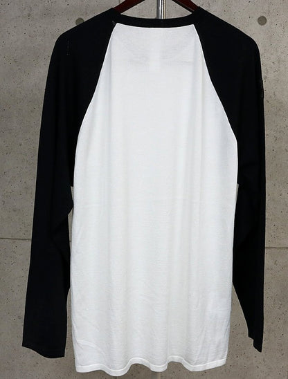 CHROME HEARTS Y NOT Cross Patch Long Sleeve Tee White Size XL