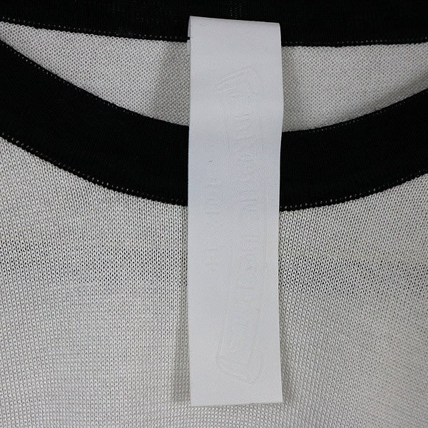 CHROME HEARTS Y NOT Cross Patch Long Sleeve Tee White Size XL