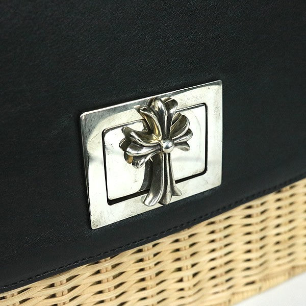 CHROME HEARTS GROW UP STRAW Small CH Cross Size ONE SIZE