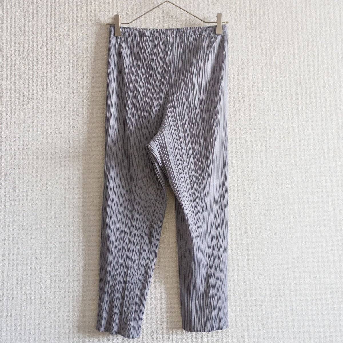 PLEATS PLEASE Pleated Pants Gray Size 5