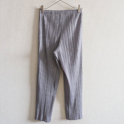 PLEATS PLEASE Pleated Pants Gray Size 5