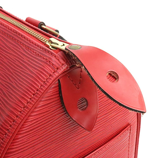 Louis Vuitton Epi Speedy 25 Red Handbag Size ONE SIZE