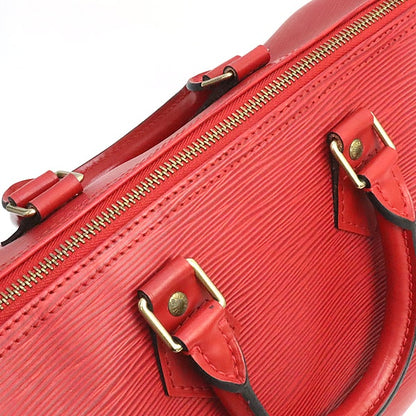 Louis Vuitton Epi Speedy 25 Red Handbag Size ONE SIZE