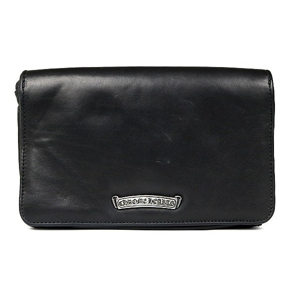 CHROME HEARTS Filigree Cross Chain Bag Black Size ONE SIZE