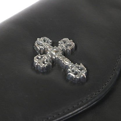 CHROME HEARTS Filigree Cross Chain Bag Black Size ONE SIZE