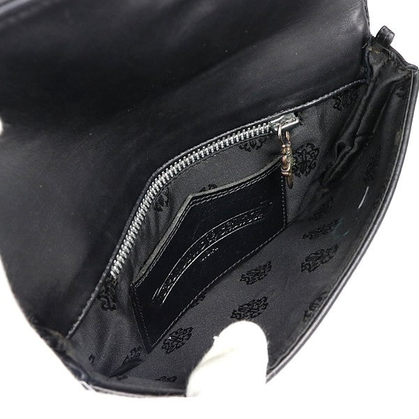 CHROME HEARTS Filigree Cross Chain Bag Black Size ONE SIZE