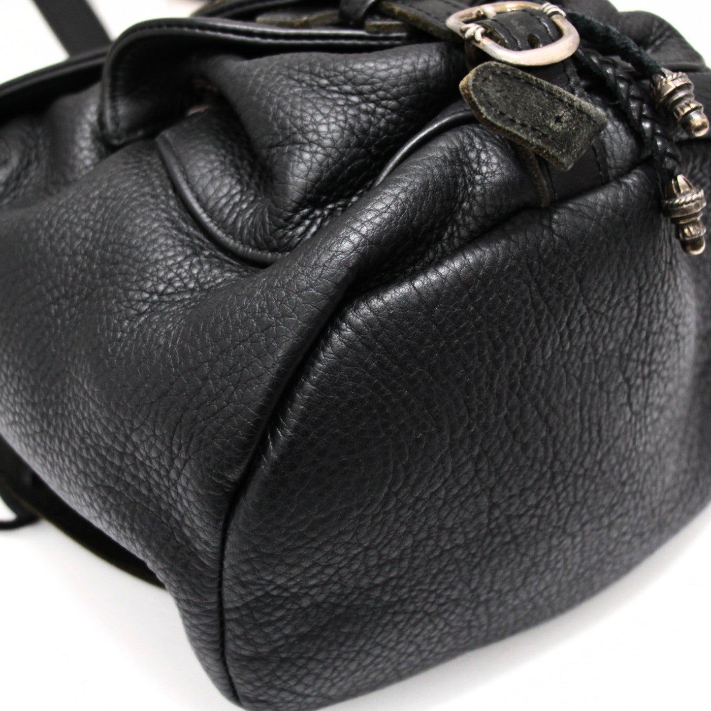 CHROME HEARTS Flare Knee Mini Backpack Black Size ONE SIZE