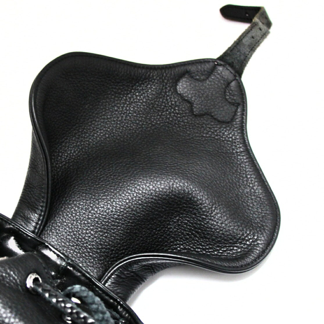 CHROME HEARTS Flare Knee Mini Backpack Black Size ONE SIZE