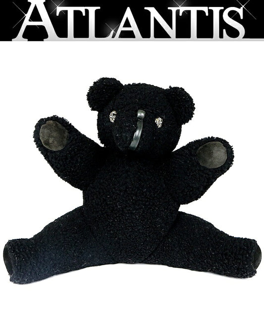 CHROME HEARTS Teddy Bear Cross Ball Leather Plush