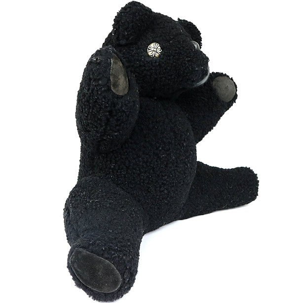 CHROME HEARTS Teddy Bear Cross Ball Leather Plush