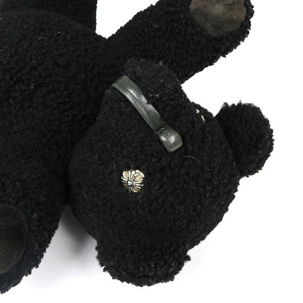 CHROME HEARTS Teddy Bear Cross Ball Leather Plush