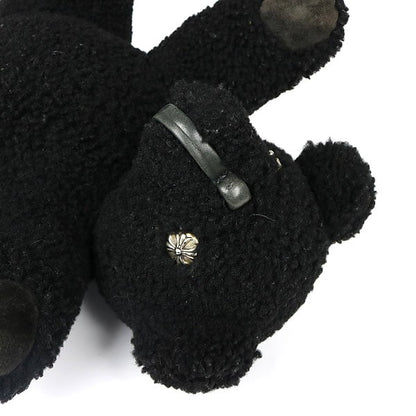 CHROME HEARTS Teddy Bear Cross Ball Leather Plush