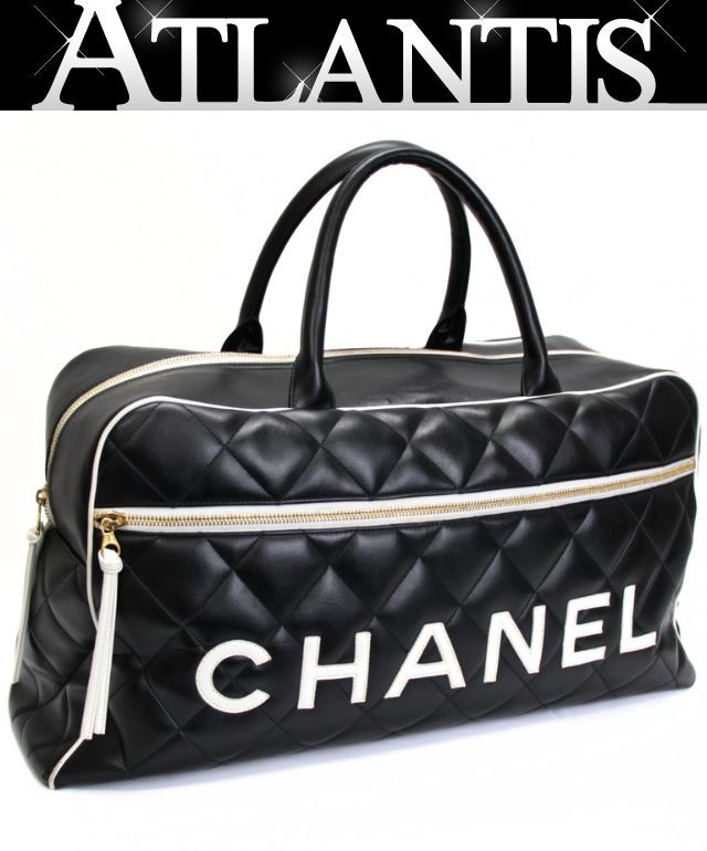 CHANEL Chanel Sports Lambskin Boston Bag Size ONE SIZE