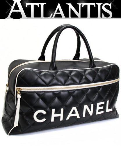 CHANEL Chanel Sports Lambskin Boston Bag Size ONE SIZE