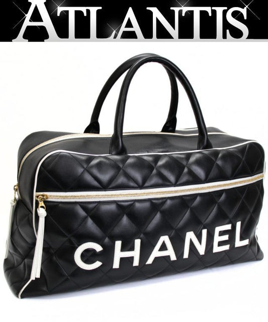 CHANEL Chanel Sports Lambskin Boston Bag Size ONE SIZE