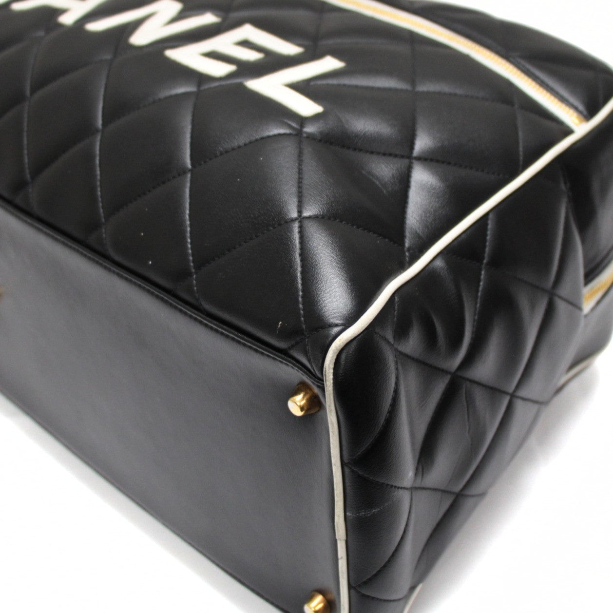 CHANEL Chanel Sports Lambskin Boston Bag Size ONE SIZE