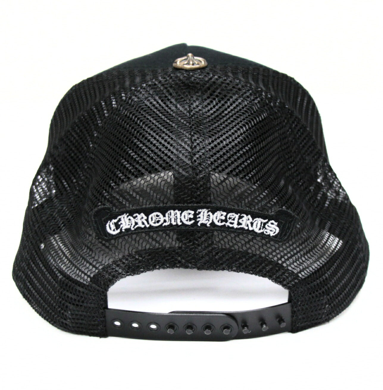 CHROME HEARTS "FUCK YOU" Black/White SV925 Cap Size ONE SIZE