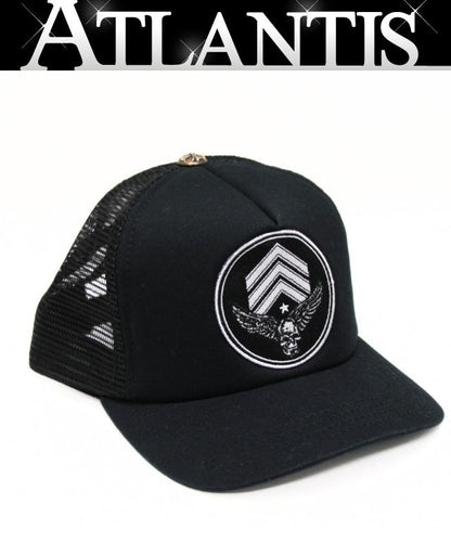 CHROME HEARTS Foti Maharaha Trucker B/W SV925 Size ONE SIZE