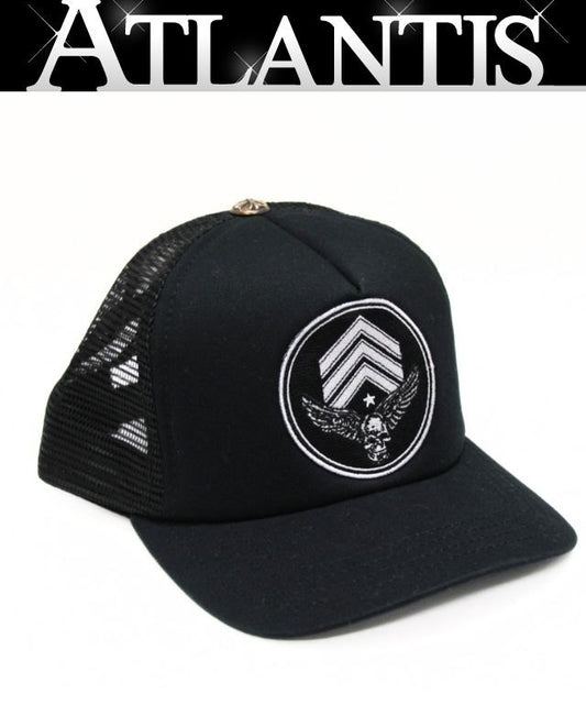 CHROME HEARTS Foti Maharaha Trucker B/W SV925 Size ONE SIZE