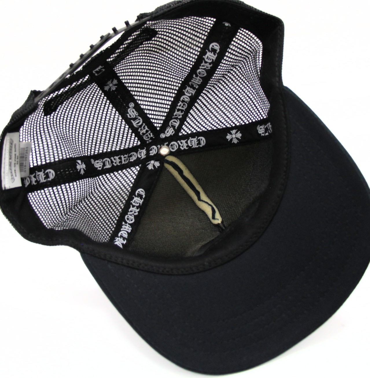 CHROME HEARTS Foti Maharaha Trucker B/W SV925 Size ONE SIZE