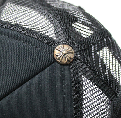 CHROME HEARTS Foti Maharaha Trucker B/W SV925 Size ONE SIZE