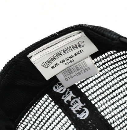 CHROME HEARTS Foti Maharaha Trucker B/W SV925 Size ONE SIZE