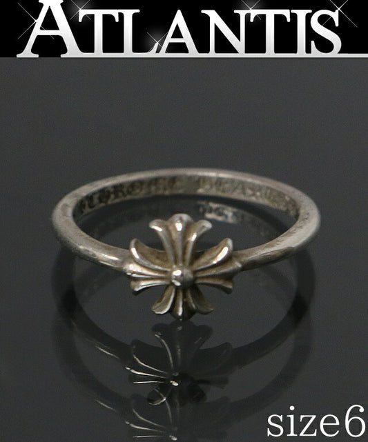 CHROME HEARTS Bubblegum CH Plus Ring SV925 Size US 3.5