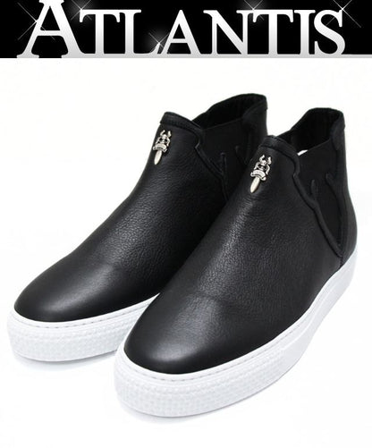 CHROME HEARTS Dagger Mid Top Slip-On Sneakers Size EU 42