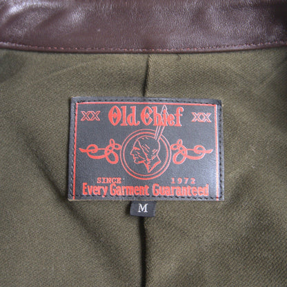 OLD CHIEF Y'2 LEATHER Horsehide Single Rider Jacket Size M