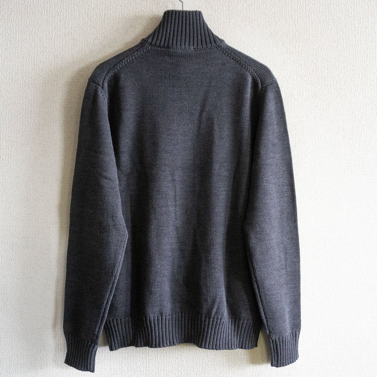 Zanone Wool Cardigan Gray Size 52