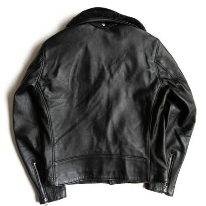 Schott Lamb Double Rider Jacket Size 40