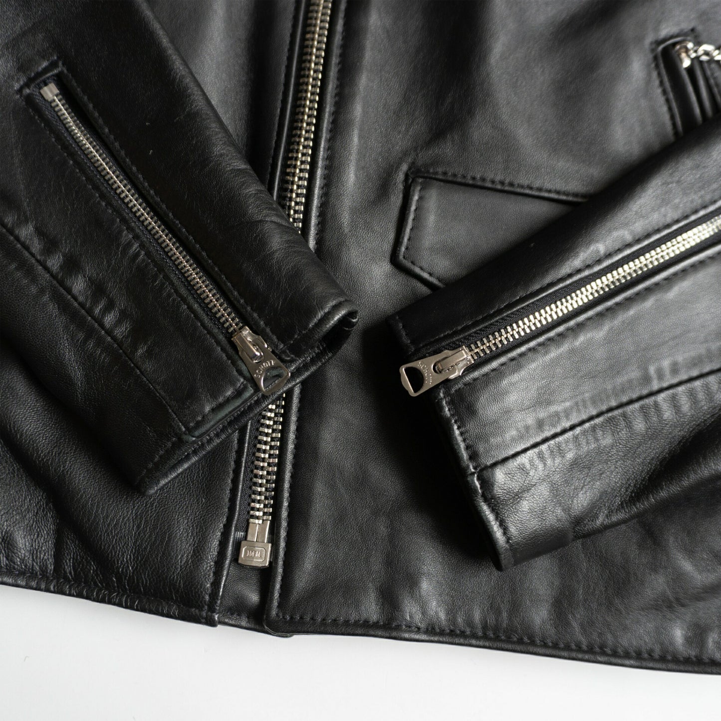 Schott Lamb Double Rider Jacket Size 40