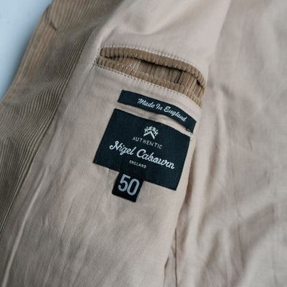 Nigel Cabourn 50 NEW BLAZER CORDUROY JACKET Brown Size 50