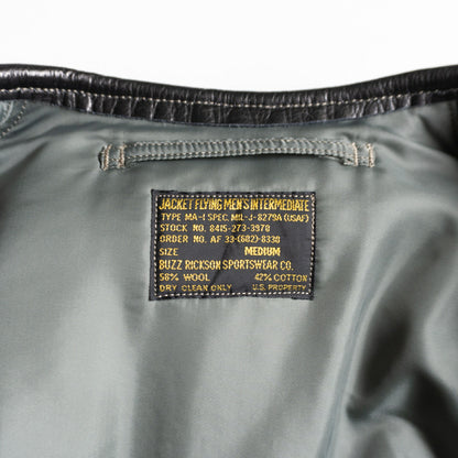 Buzz Rickson's MA-1 Flight Jacket Green Size M