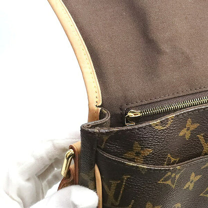 Louis Vuitton Monogram Menilmontant Bag Brown Size ONE SIZE