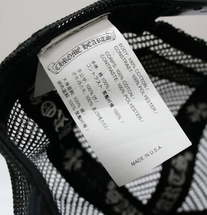 CHROME HEARTS "FUCK YOU" Made In Trucker Cap Size ONE SIZE