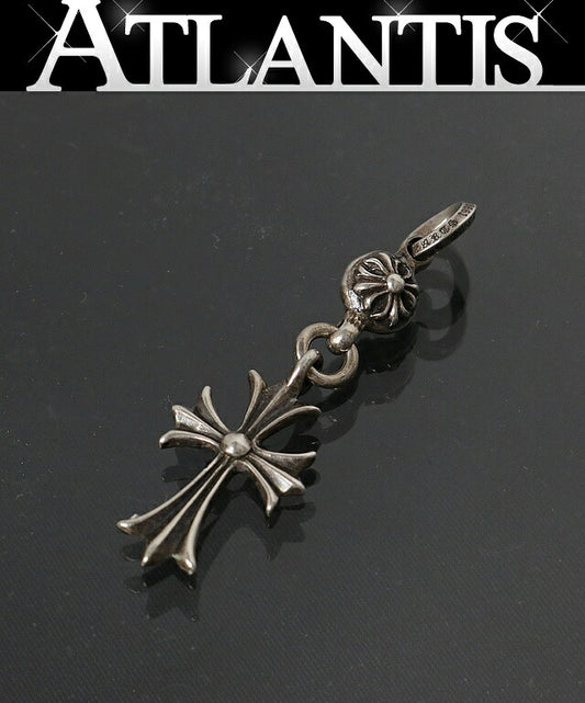 CHROME HEARTS 1 Ball Tiny CH Cross Silver Size ONE SIZE
