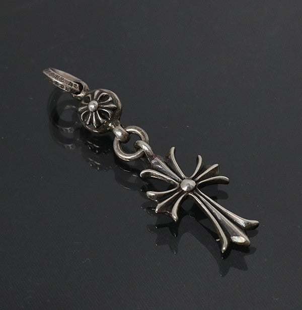 CHROME HEARTS 1 Ball Tiny CH Cross Silver Size ONE SIZE