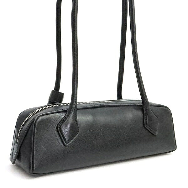 ALAIA Le Teckel Small Leather Bag Black Size ONE SIZE