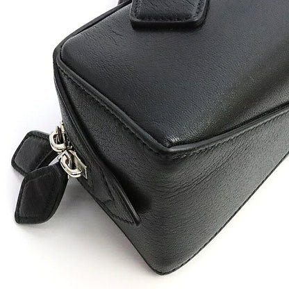 ALAIA Le Teckel Small Leather Bag Black Size ONE SIZE