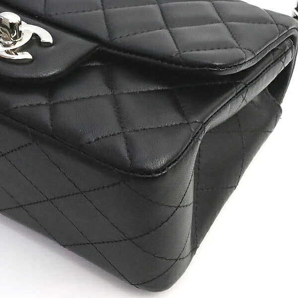 CHANEL Mini Matelasse 17 Lambskin Bag Black Size ONE SIZE