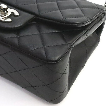 CHANEL Mini Matelasse 17 Lambskin Bag Black Size ONE SIZE
