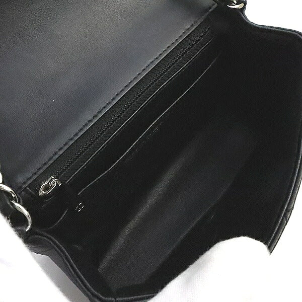 CHANEL Mini Matelasse 17 Lambskin Bag Black Size ONE SIZE
