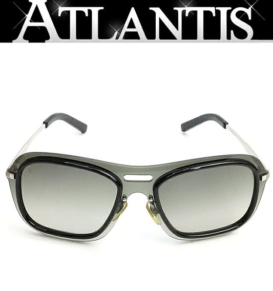 Louis Vuitton Amplecion Sunglasses Smoke Black Size 56